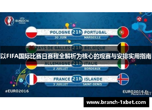 以FIFA国际比赛日赛程全解析为核心的观赛与安排实用指南